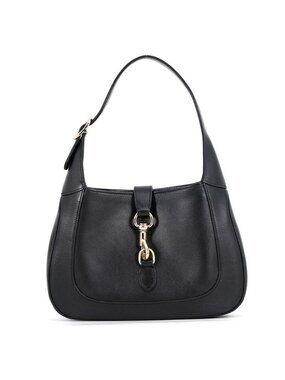 Gucci Shoulder Bag Jackie Small Leather 2-Way Black